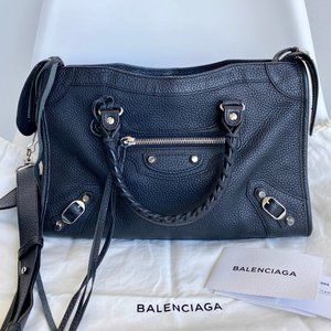 Balenciaga Small Classic City Grained Leather Bag